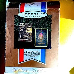 NWOT.  1996 Atlanta Georgia Olympics, Keepsake Ornament.